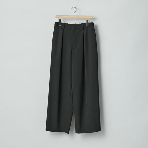 【残り一点】Easy Wide Trousers(2/90 WOOL GABARDINE)