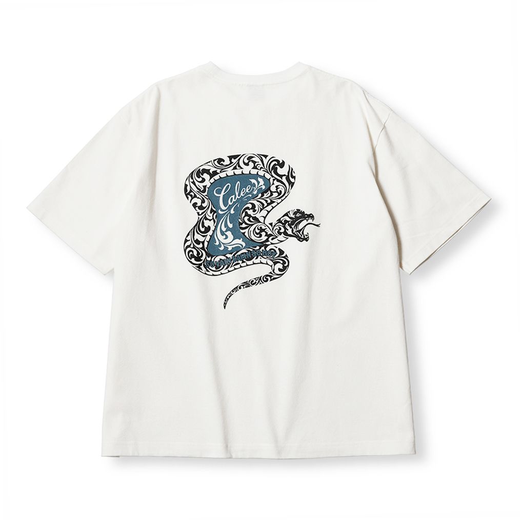 【残り一点】Vintage Type Snake Logo Pocket Tee