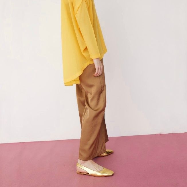 【残り一点】Center Press Satin Pants