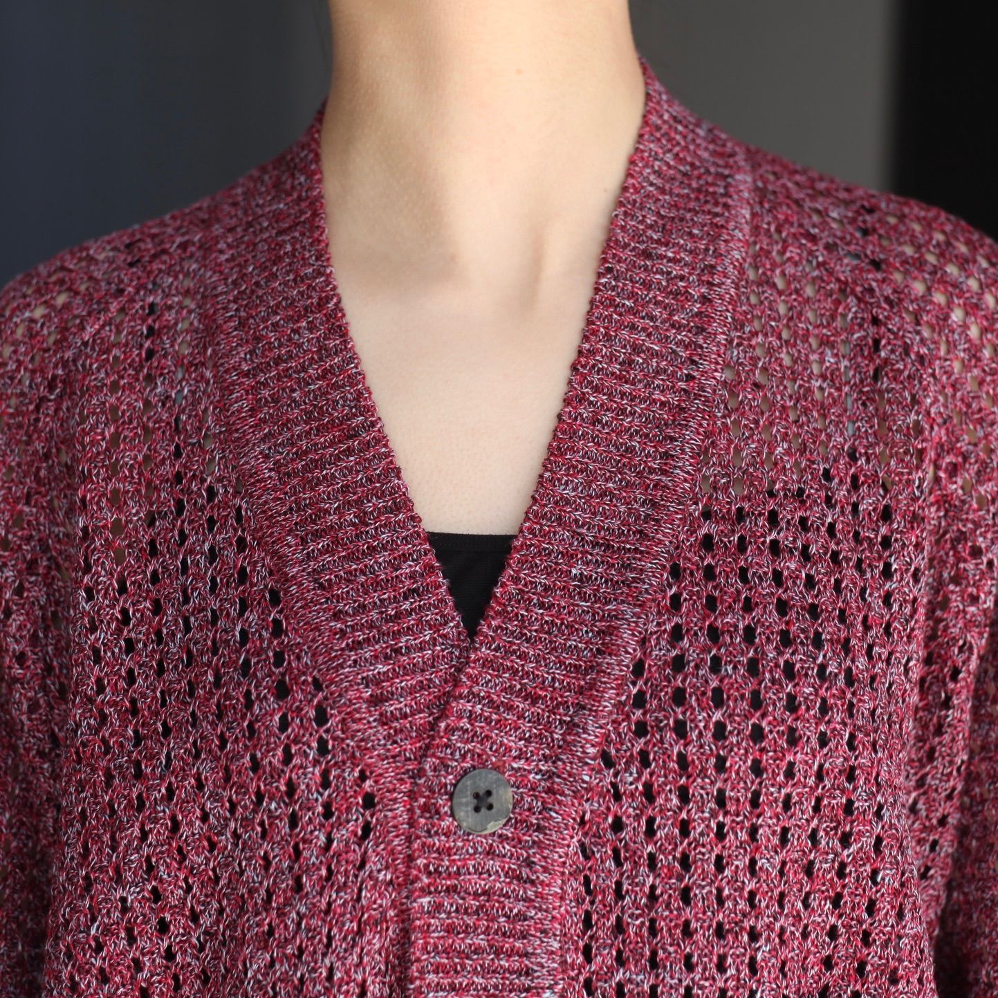 SUGARHILL - 【残り一点】Mock Twisted Yern Knit Cardigan