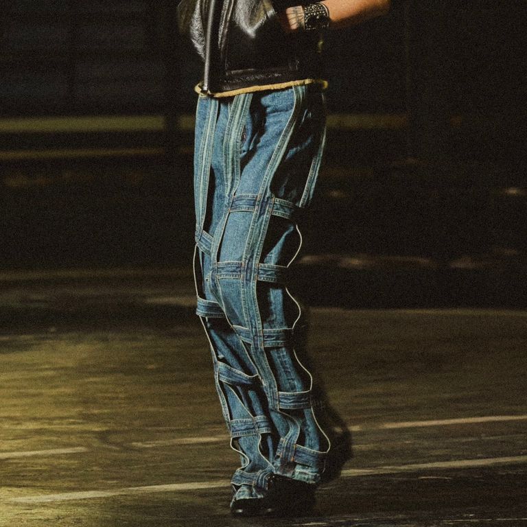 SUGARHILL - 【残りわずか】Caged Denim Pants | ACRMTSM ONLINE STORE