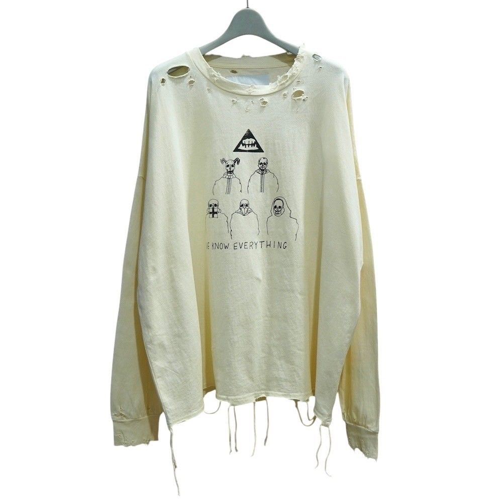 TEPPEI FURUYAMA - 【残り一点】Skull & Chaos Long Sleeve T