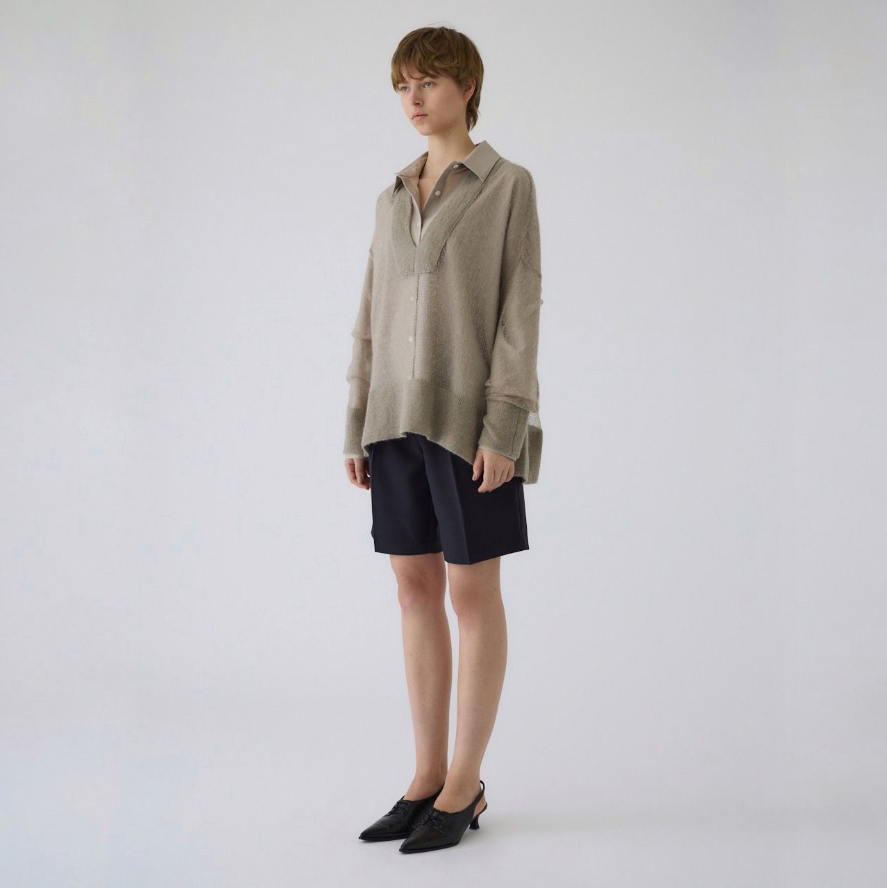 【残り一点】Super Low Gauge Mohair Mix Knit