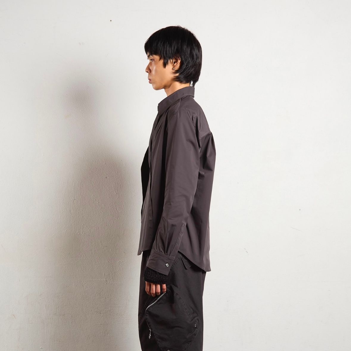 【残り一点】Fly Front Panelled Utility Shirt