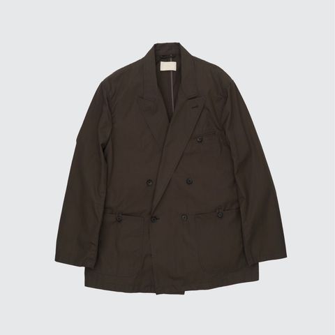 【残り一点】Cotton Gabardine Double Breasted Jacket