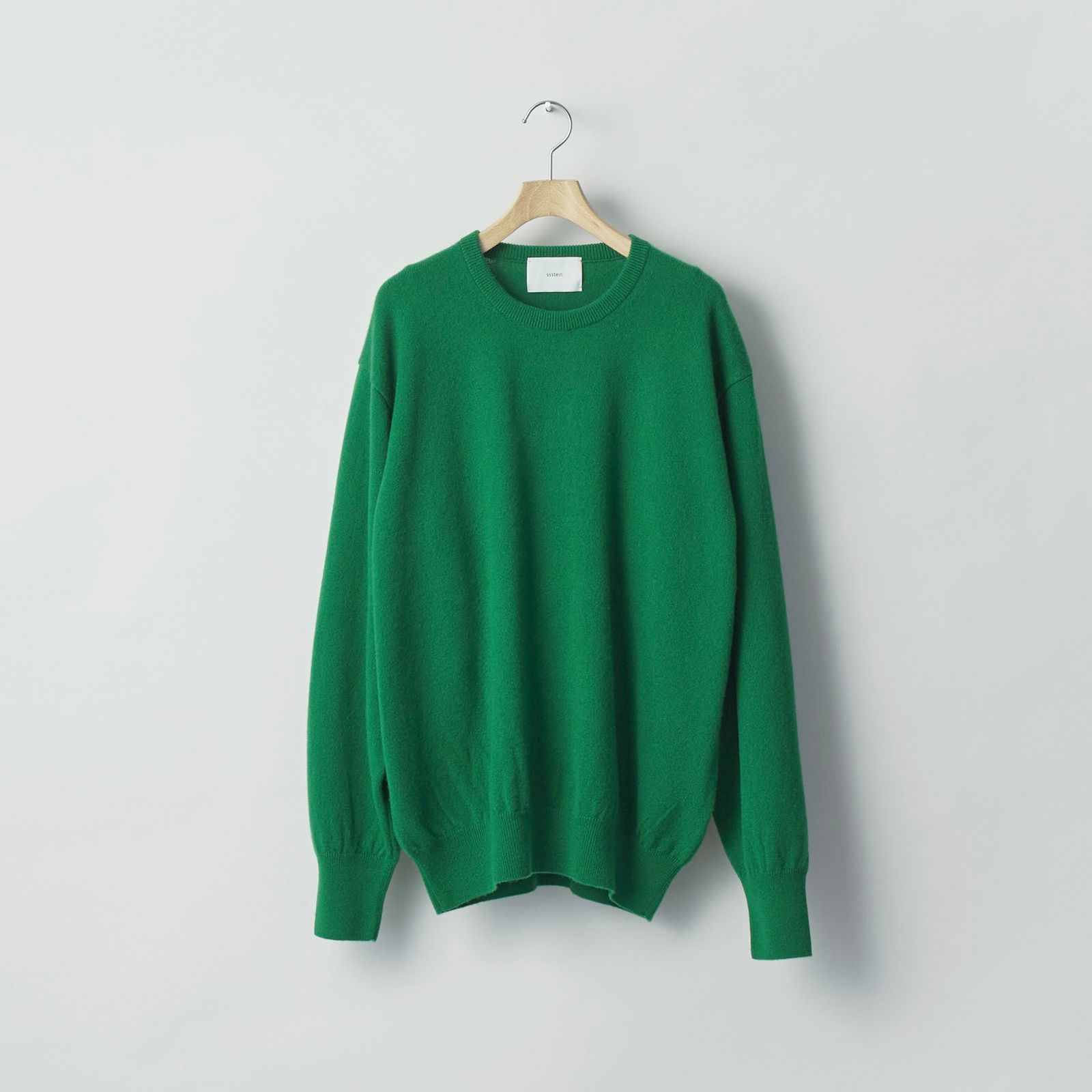 【残り一点】Pure Cashmere Knit Crew Neck LS