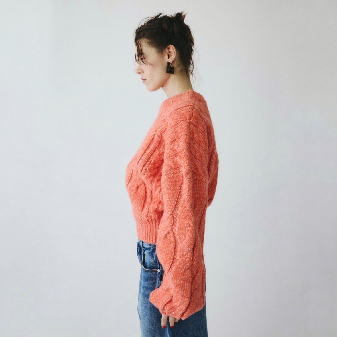 【残り一点】Mix Knit Tops