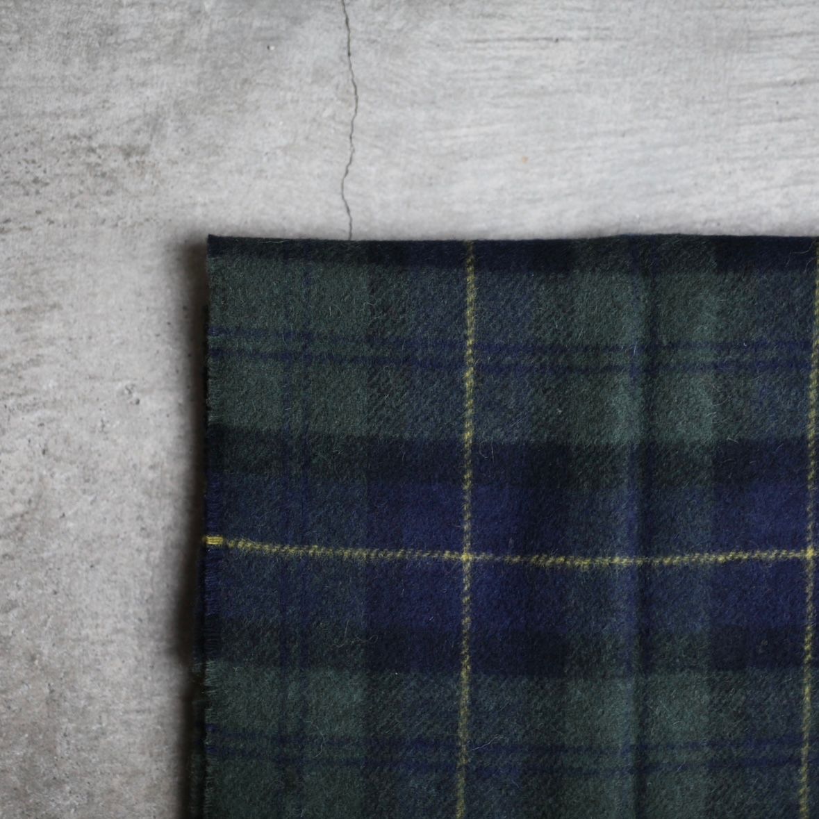 【残り一点】Tartan Lambswool Scarf