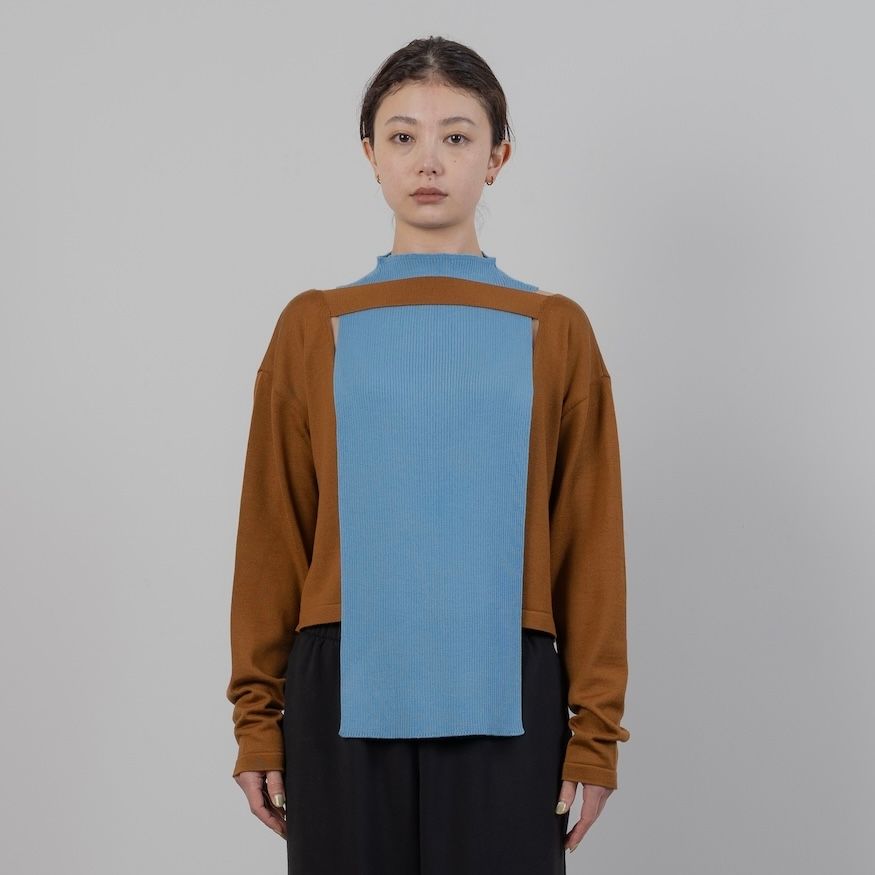 【残り一点】Combination Knitted Tops
