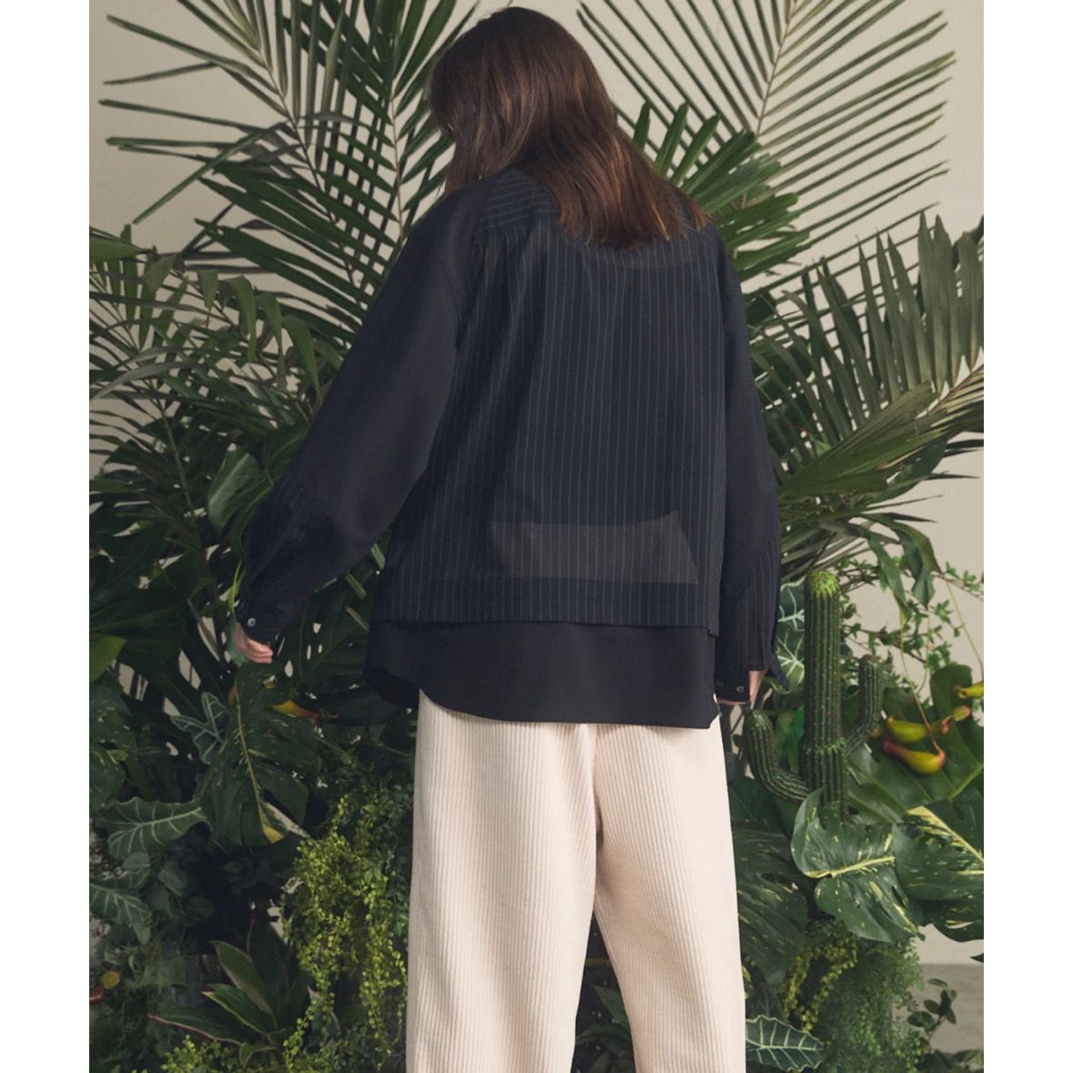 【残り一点】Prime-Over Layering Open Collar Shirt