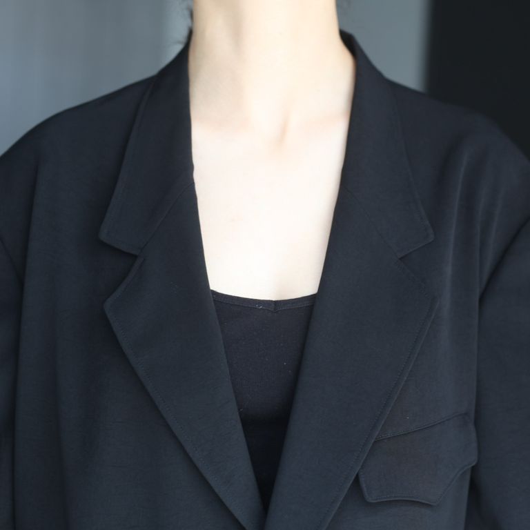 Yohji Yamamoto - 【残り一点】後フレアロングジャケット | ACRMTSM 