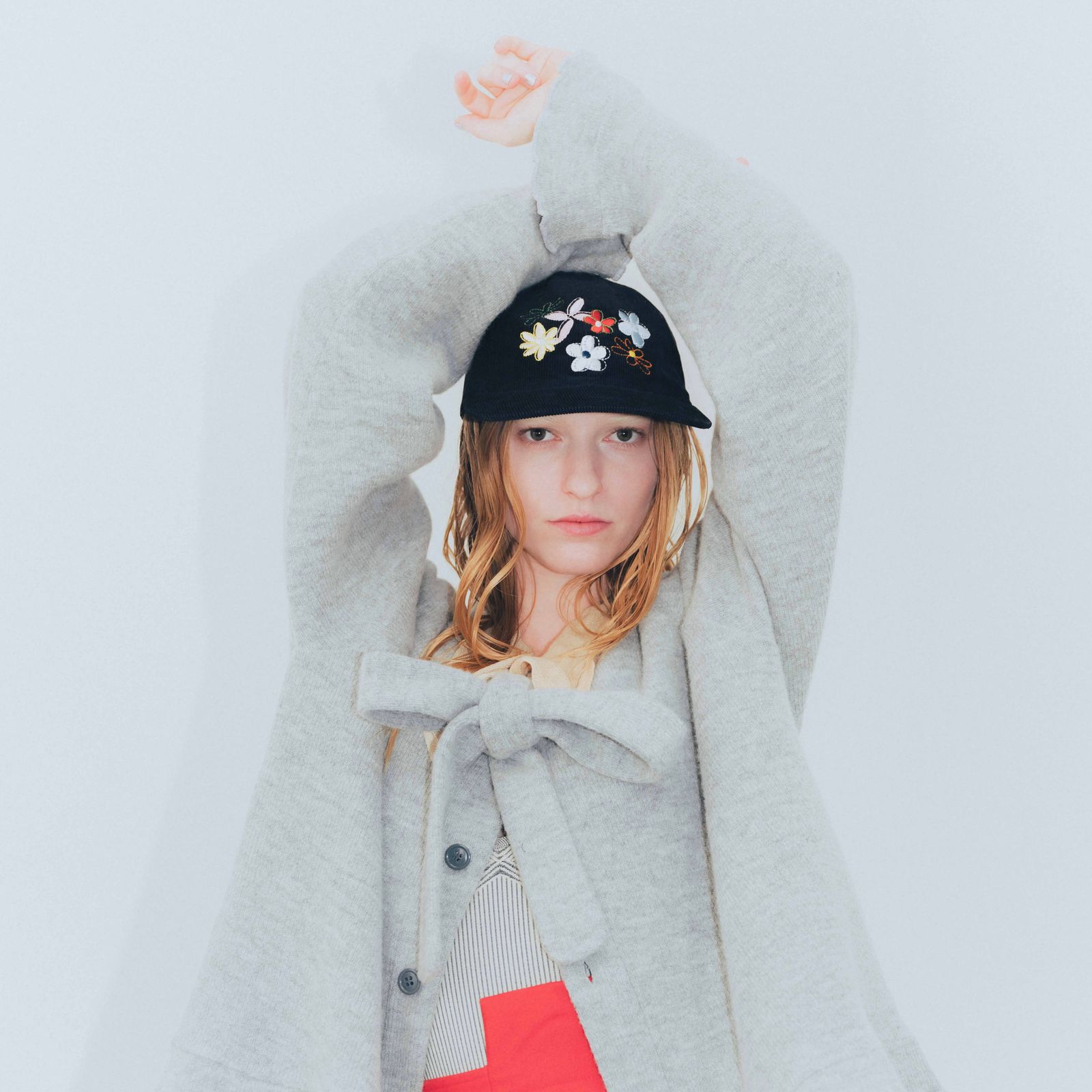 【残りわずか】Multi Flower Corduroy Cap