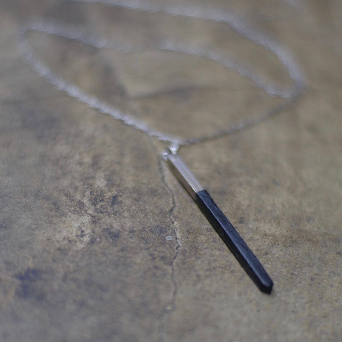 【お取り寄せ注文可能】Shading Silver Necklace
