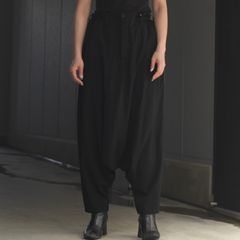 【残り一点】マチ付きサルエルパンツ