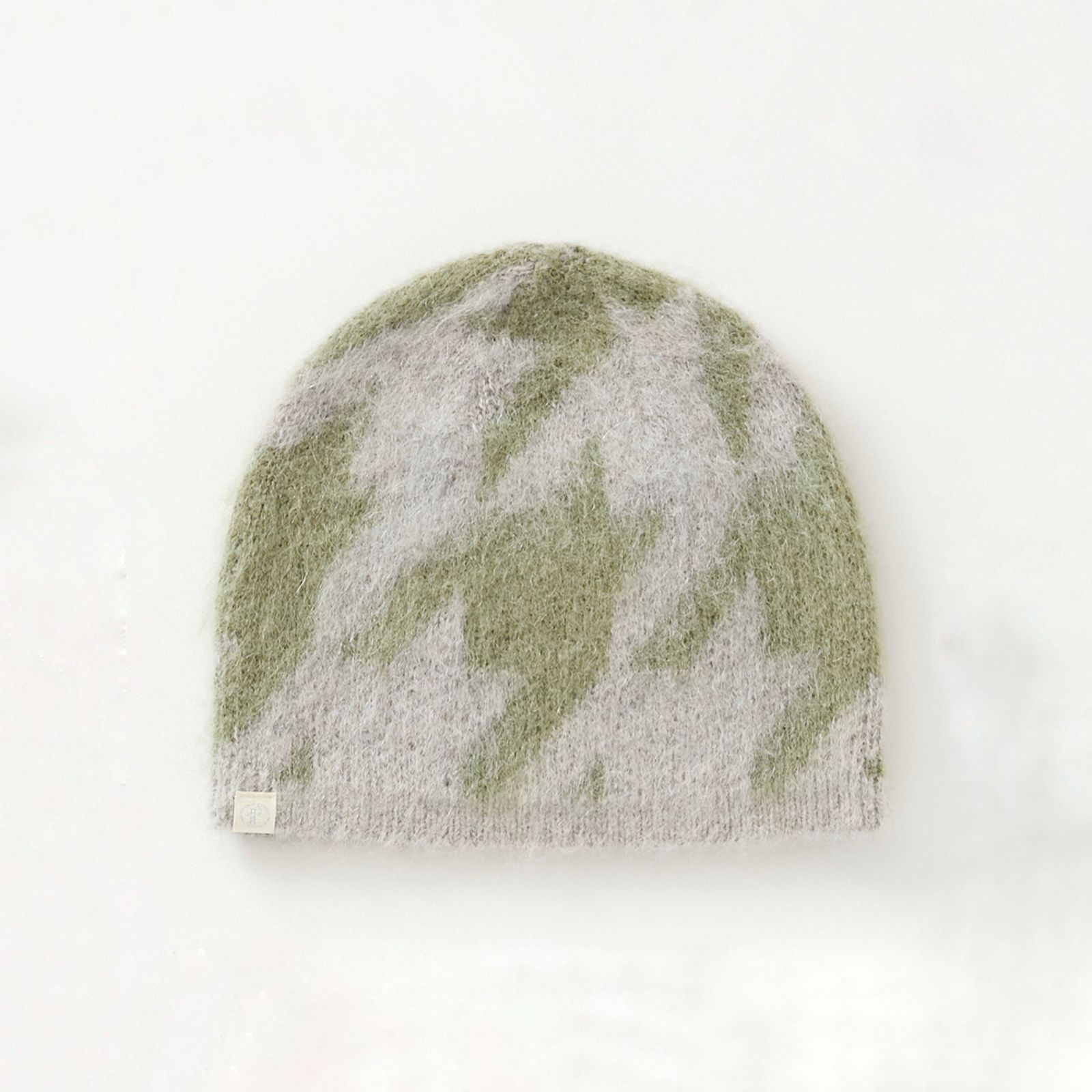 【残り一点】Houndstooth Mohair Beanie