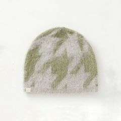 【残り一点】Houndstooth Mohair Beanie