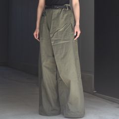 【残り一点】Wrapped Work Trousers With Night-Cut(AGED TWILL)