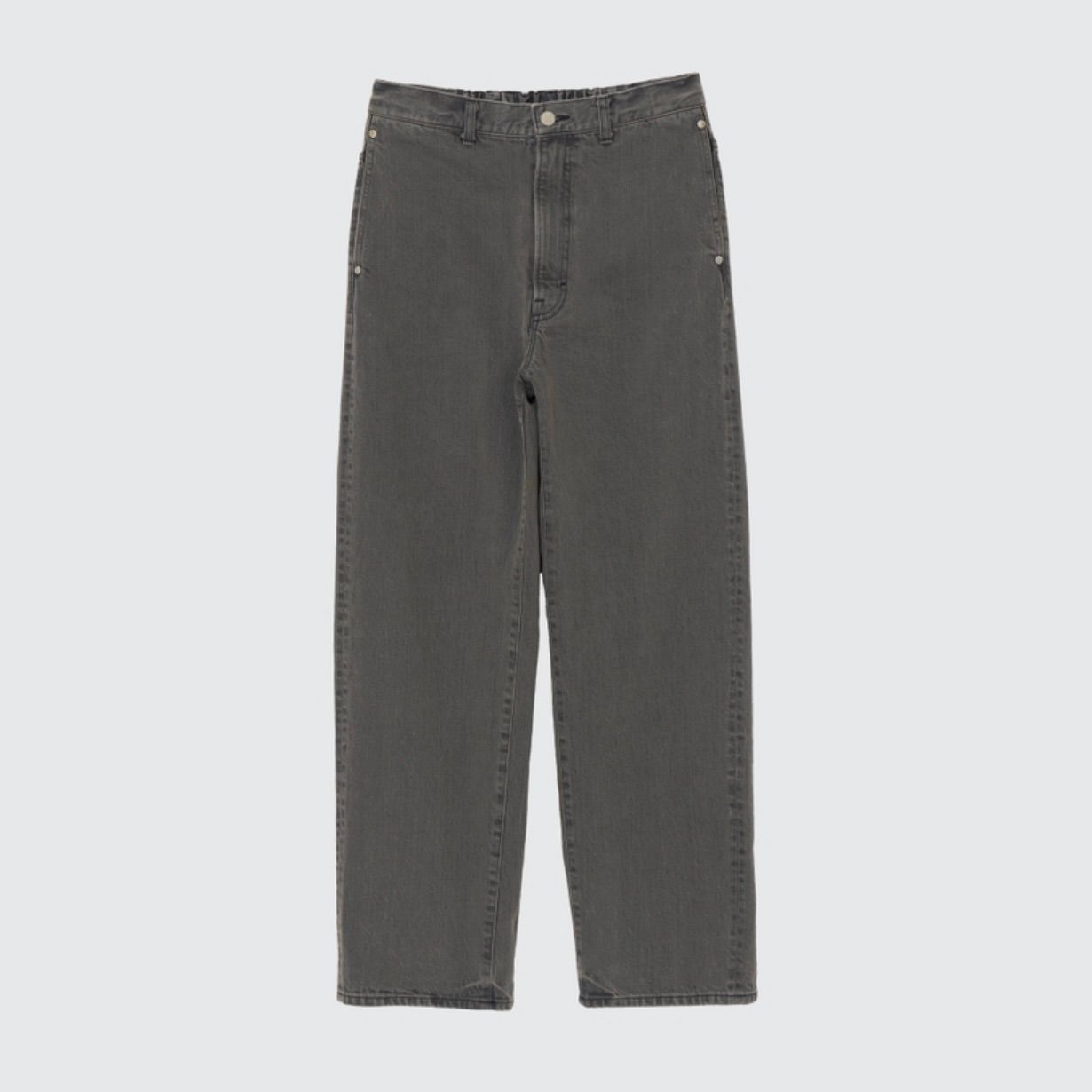 【残り一点】Denim Wide Straight Pants Vintage Wash
