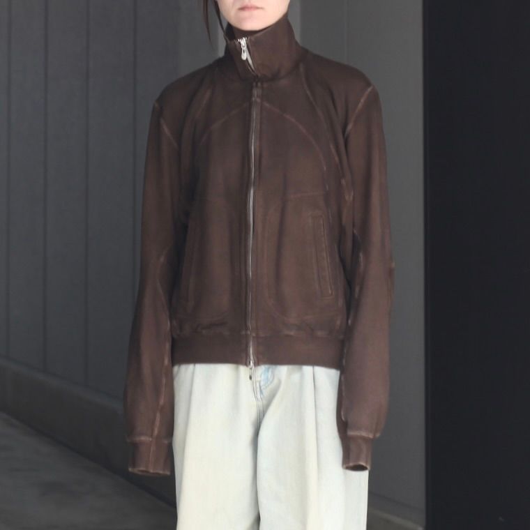 【残り一点】Paneled Zip Up Sweat Shirt