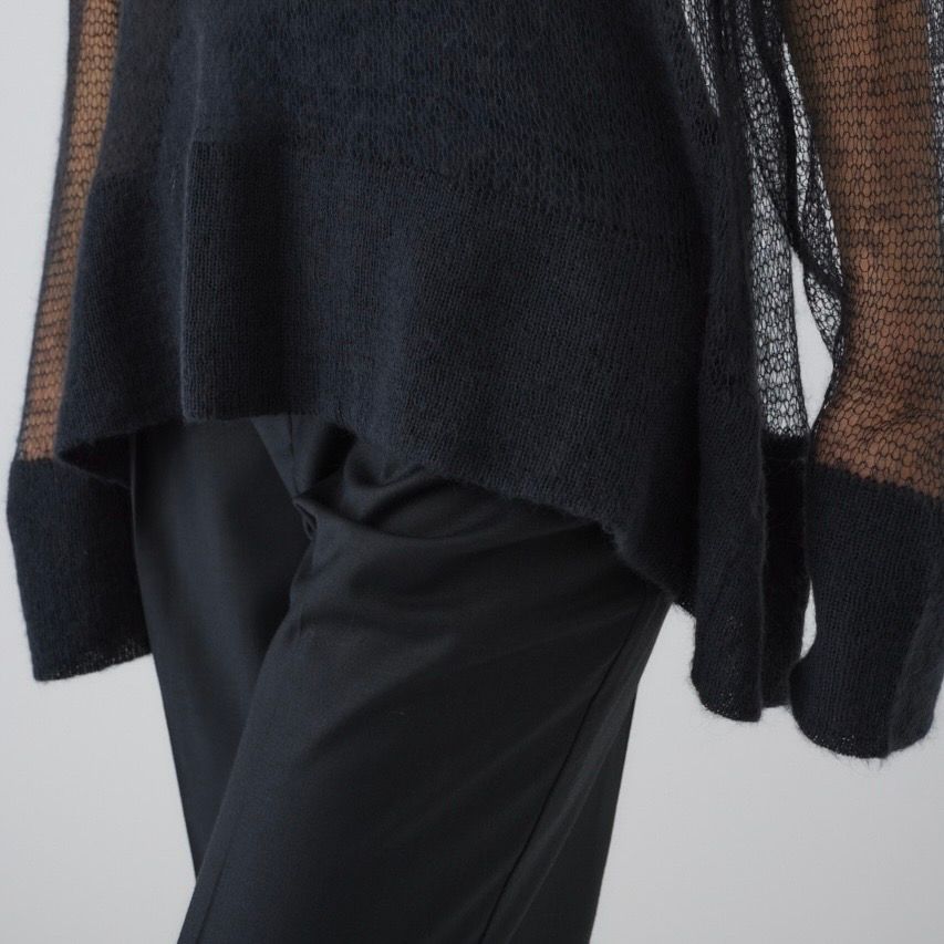 RIM.ARK | Low gauge mohair mix knit (KNITWEAR ) |RIM.ARK