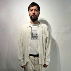 【残り一点】Crepe Knit Shirt