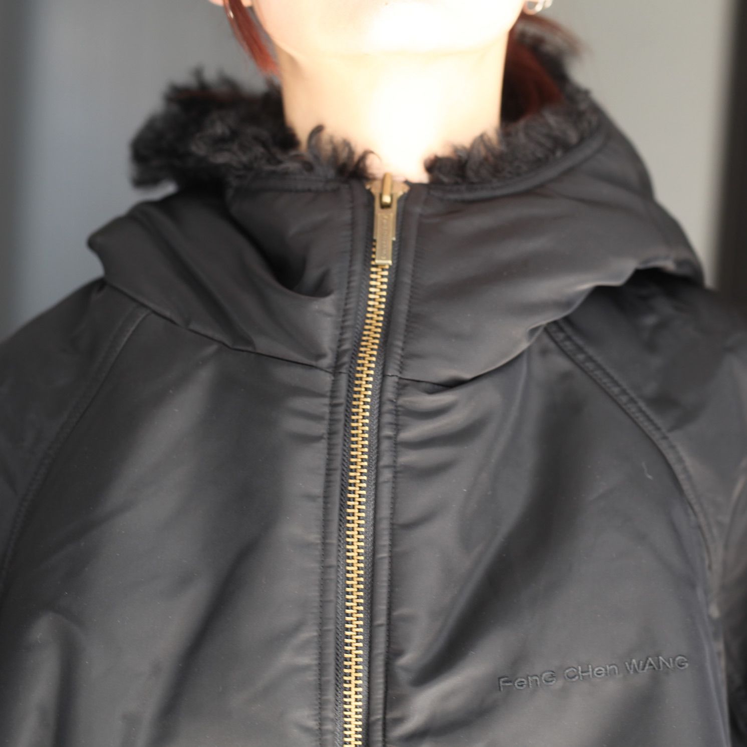 【残り一点】Nylon Oversized Padded Jacket