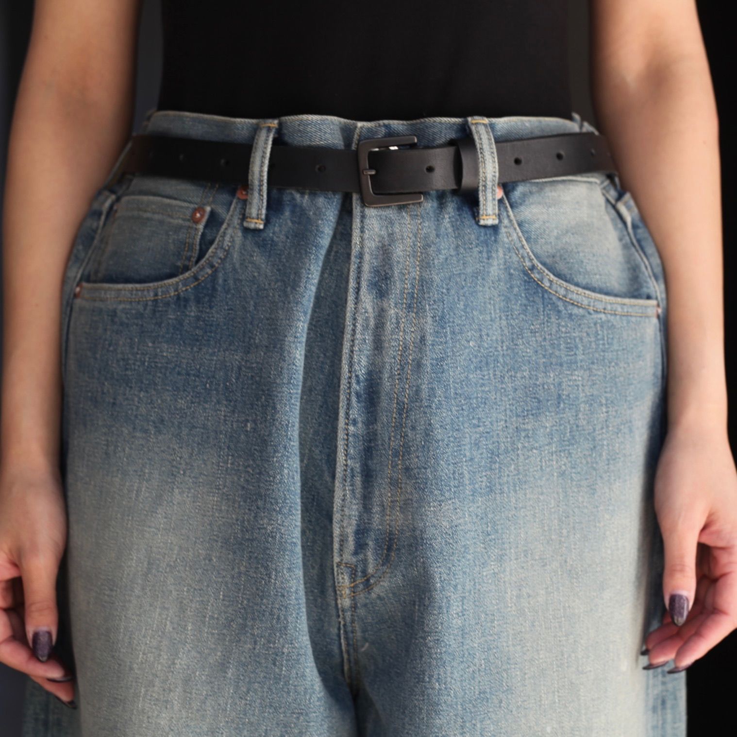 【残り一点】5pocket Baggy Pants(USED FADE)