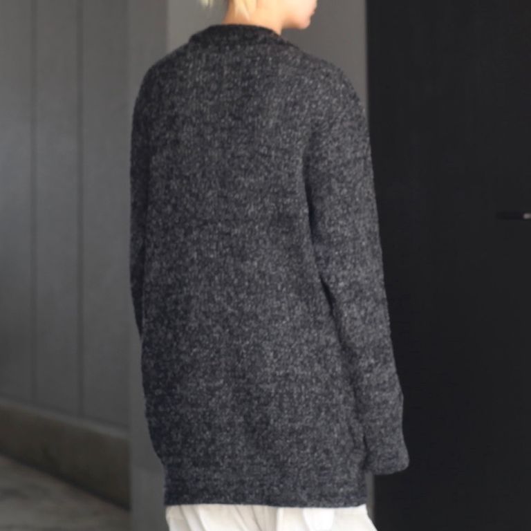 MATSUFUJI - 【残りわずか】Melange Knit Long Cardigan | ACRMTSM MATSUFUJI - 【残りわずか】Melange Knit Long Cardigan | ACRMTSM