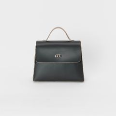 【次回入荷9月下旬予定】Assemble Hand Bag Flap_M(BLACK)