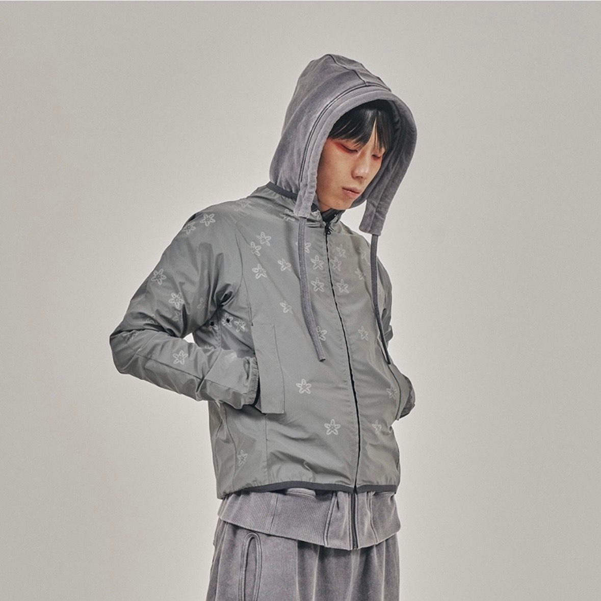 【残り一点】反光花 Run Jacket