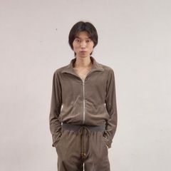 【残り一点】Velour Zip Up Track Top
