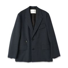 【残り一点】Glen Check Zip Pocket Tailored Jacket