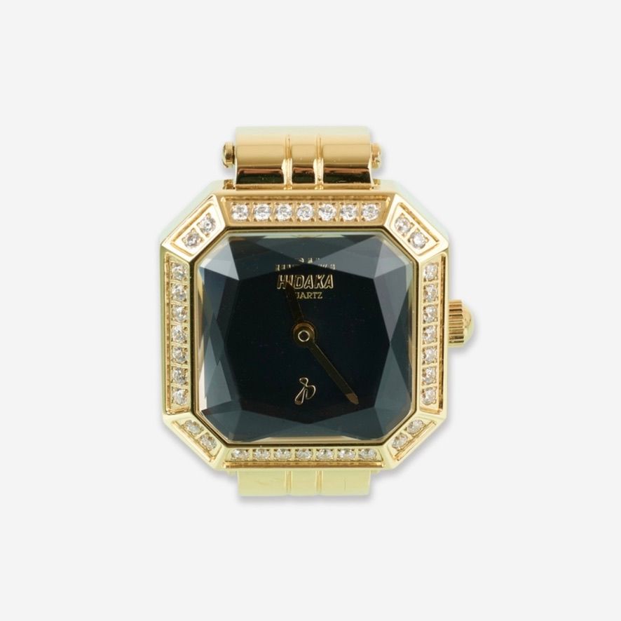 【残り一点】Facet Ring Watch(GOLD)