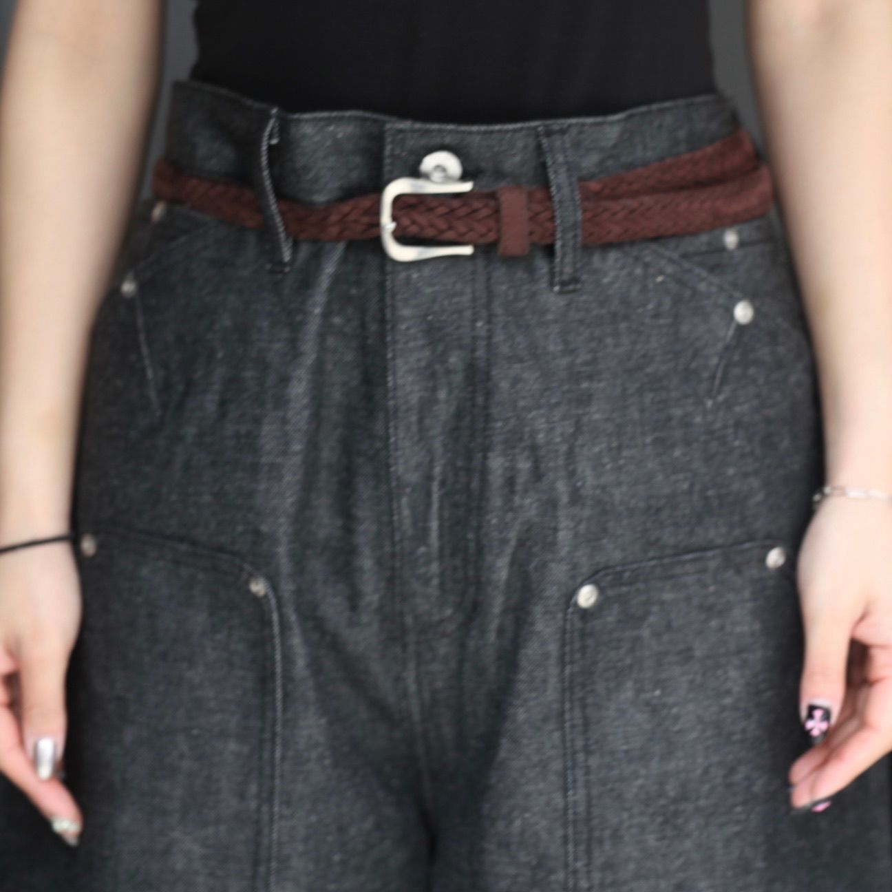 【残り一点】Newcommune Baggy Denim Shorts