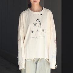 【残り一点】Skull & Chaos Long Sleeve T-shirt