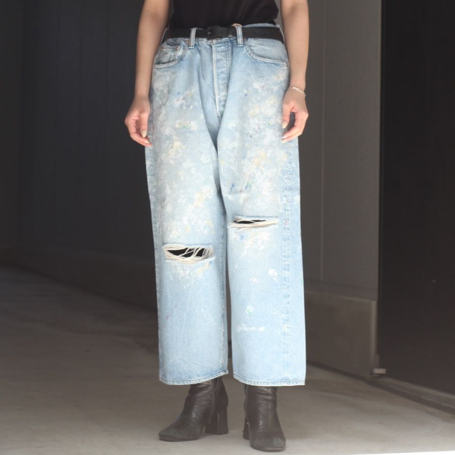 【残りわずか】HL Damaged Denim