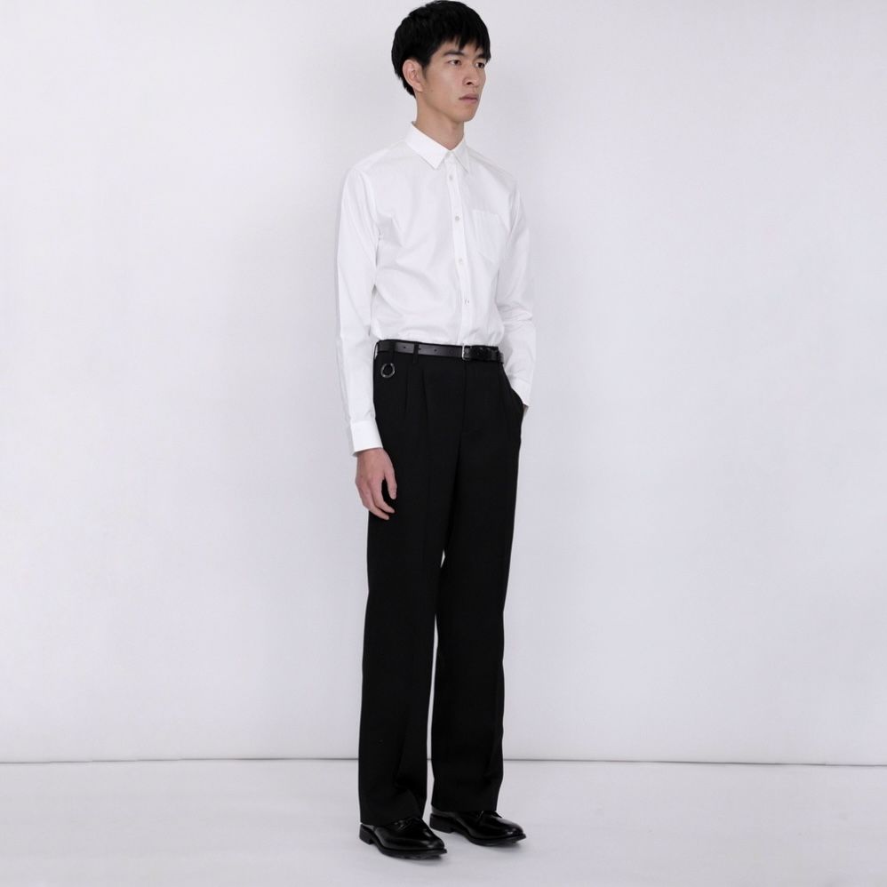 【残り一点】Wide Tailored Pants(QUINN_WOOL&NYLON)