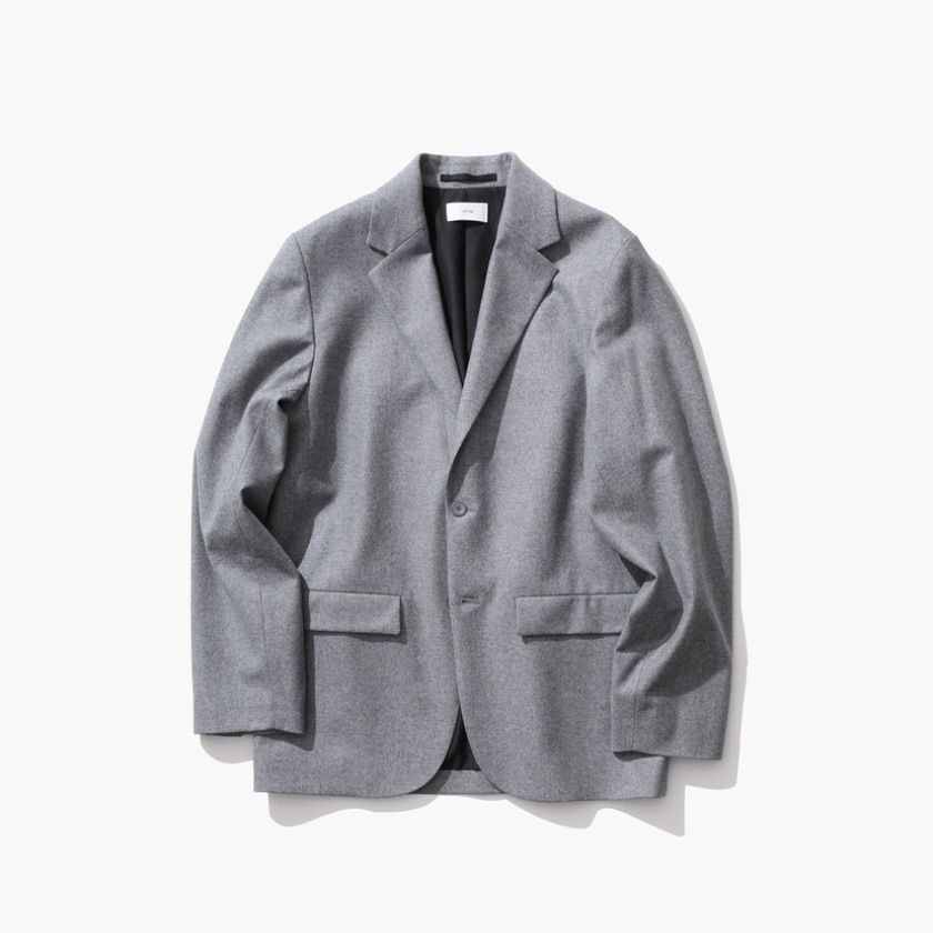 ATON - 【残り一点】Merino College Flannel Tailored Jacket