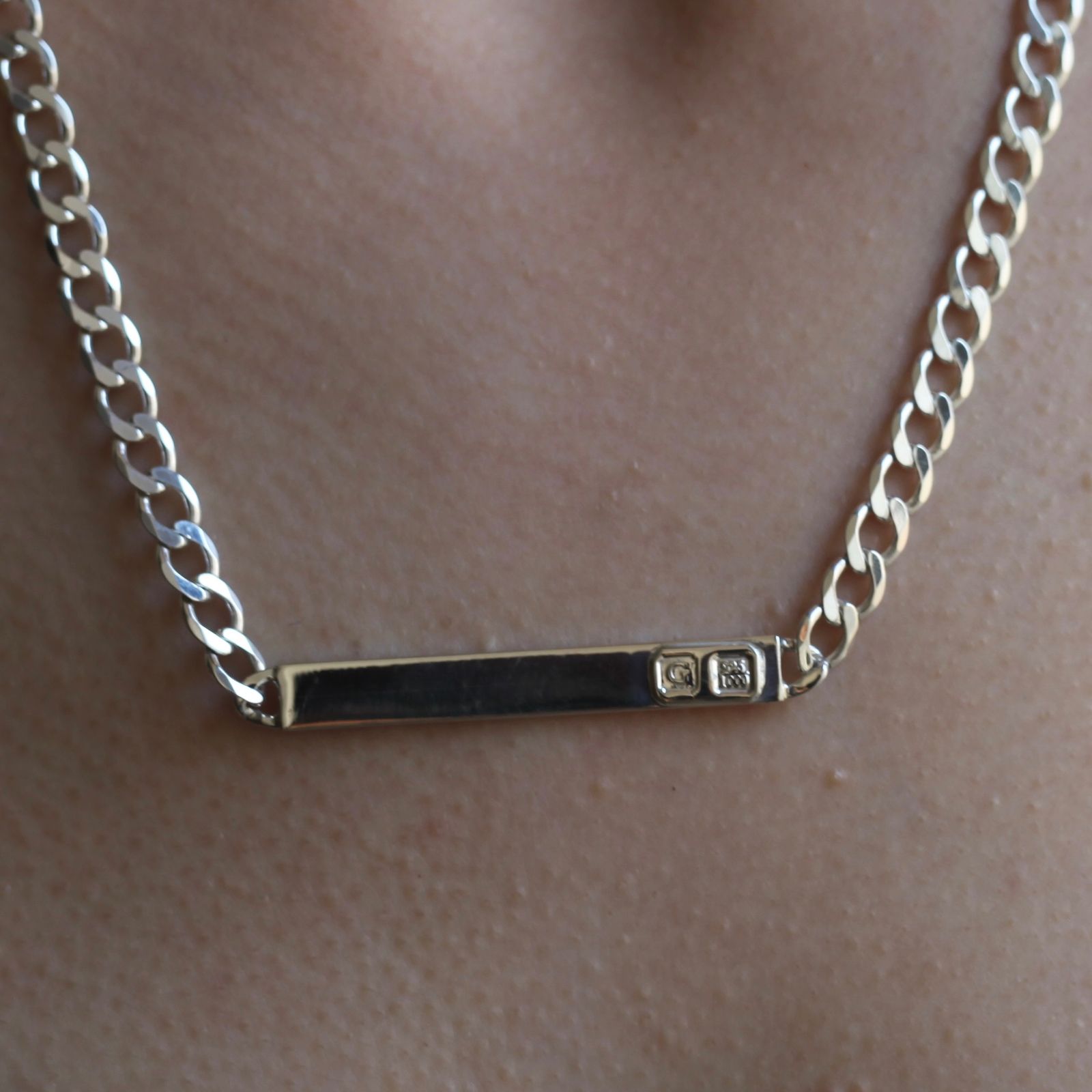 【残り一点】ID Necklace Medium(SILVER)