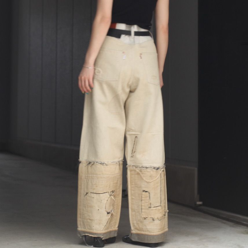 【残り一点】Stratum Denim Pants Wide Cut