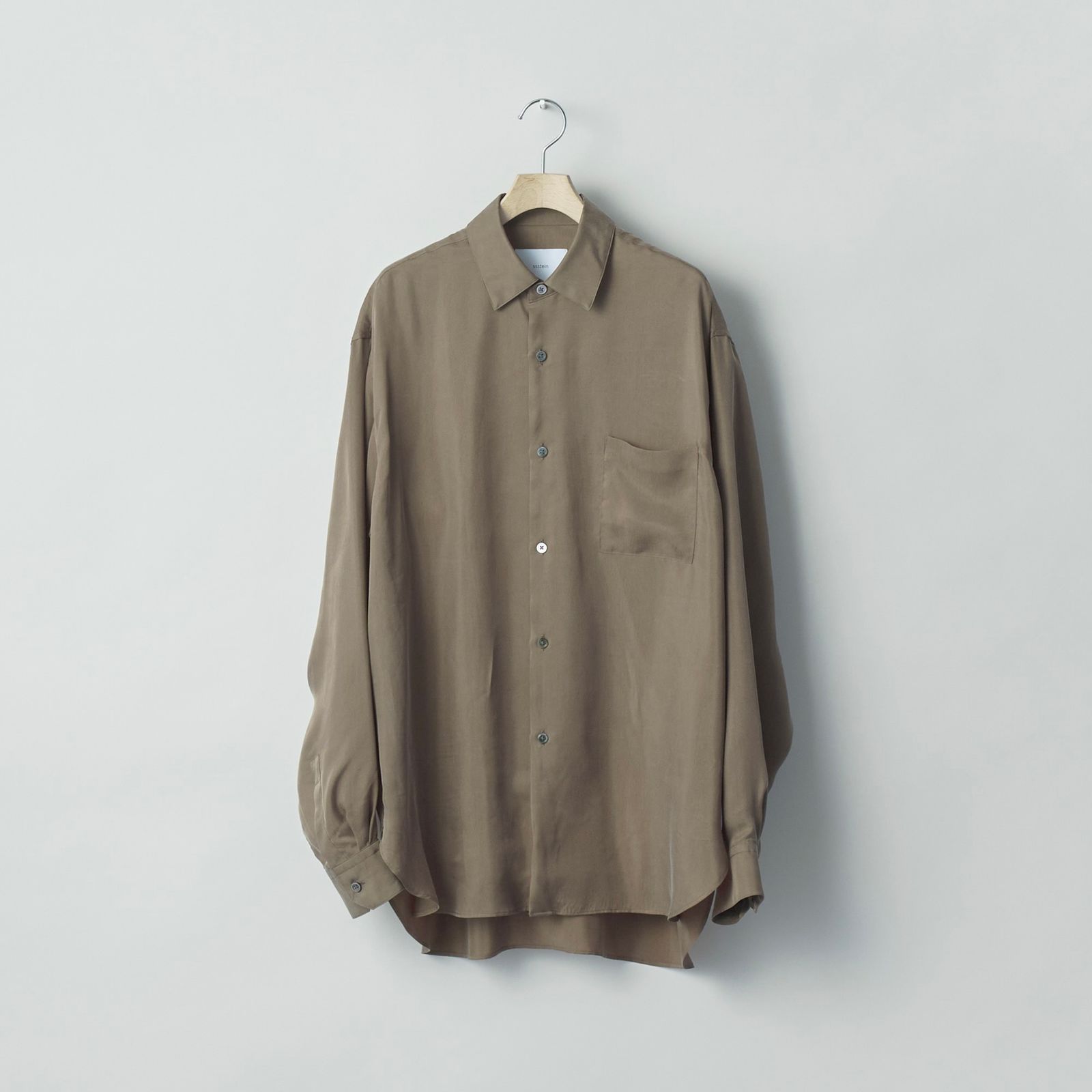 【残り一点】Cupro Fibril Oversized LS Shirt