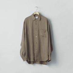 【残り一点】Cupro Fibril Oversized LS Shirt