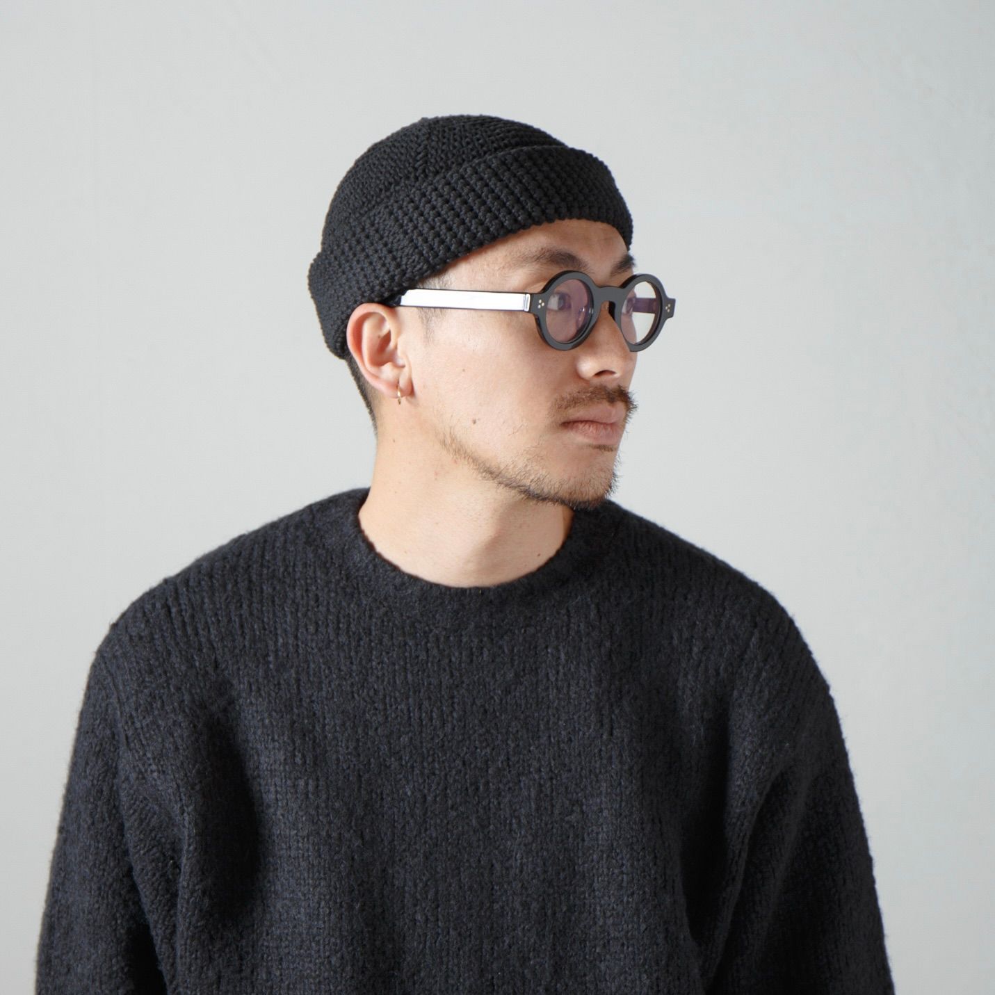 【残り一点】Hand Knit Crusher Cap