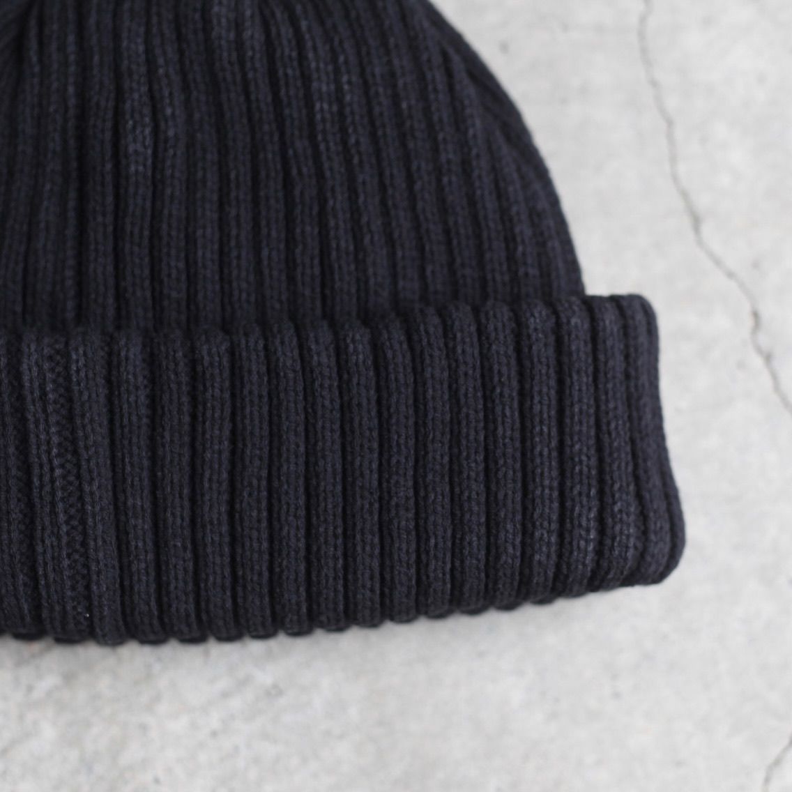 【再販売通知受付可能】Knit Cap(BLACK)