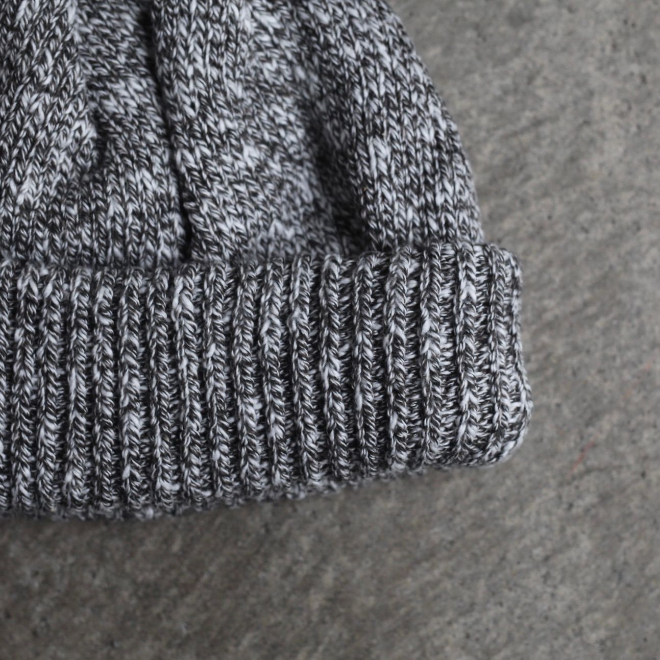 美品✨NKNIT reversible KNIT cap グレー crepuscule - 【残りわずか】Knit Cap(L.MINT) | ACRMTSM ONLINE