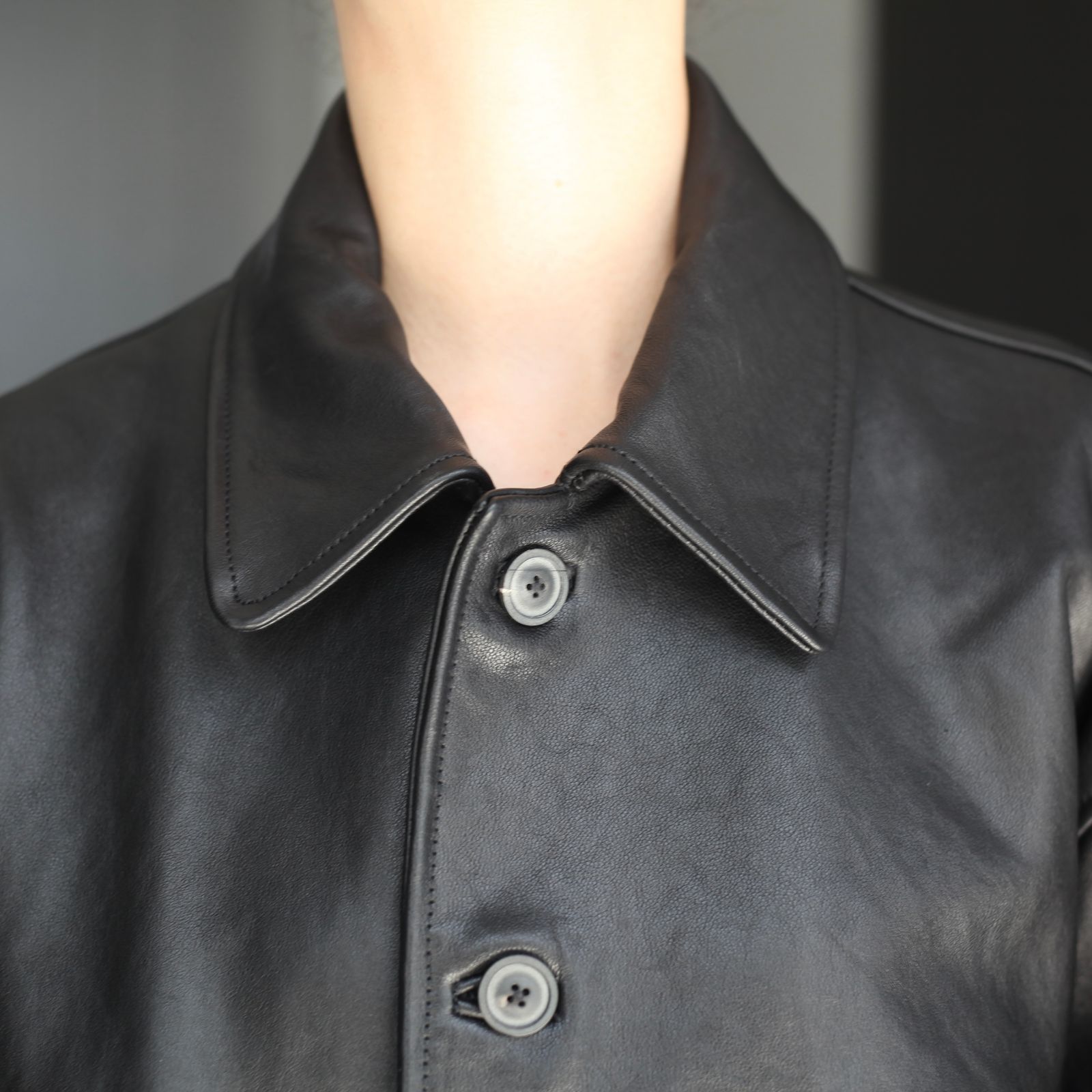 【残りわずか】Lambleather Car Jacket