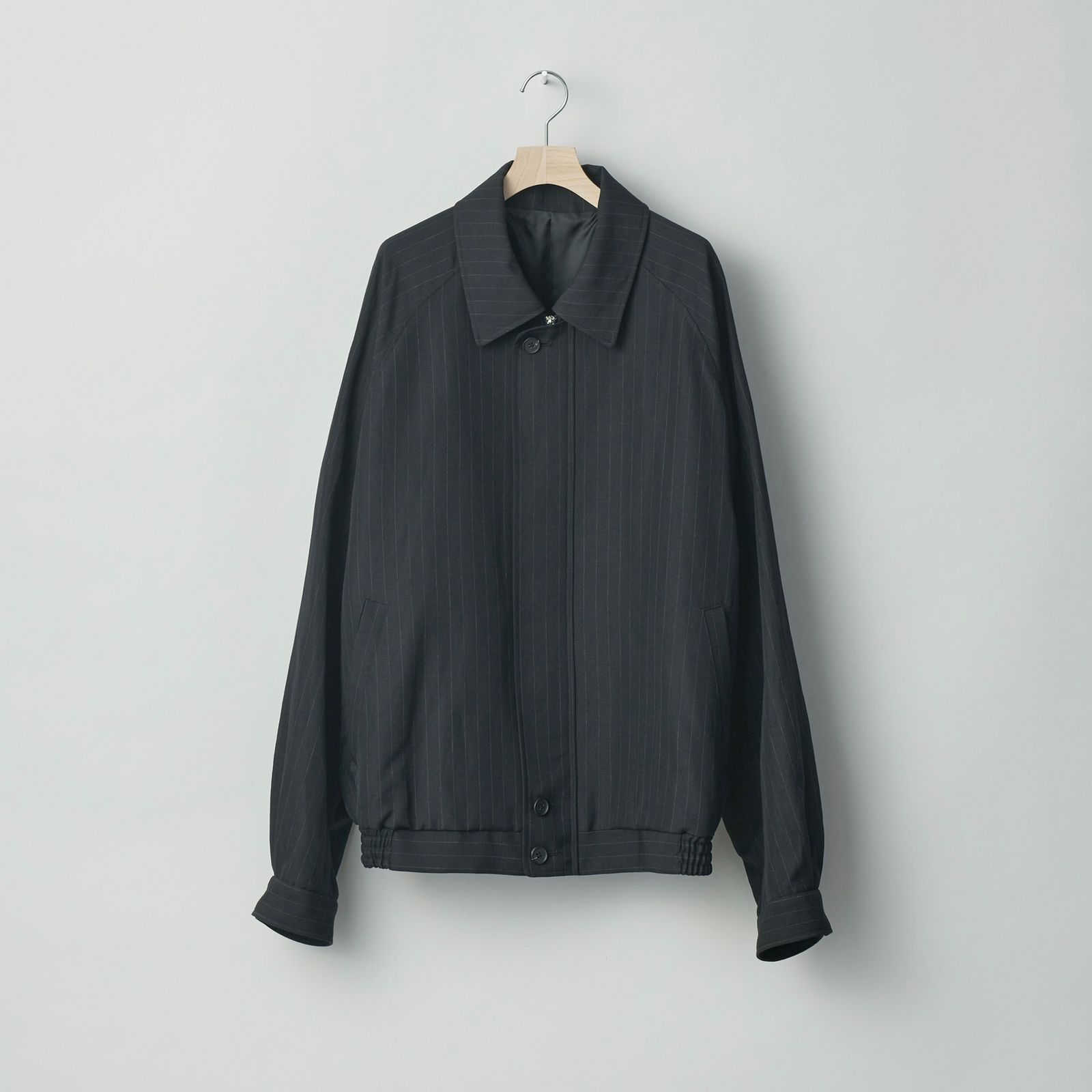 stein - 【残りわずか】Oversized Melton Harrington Zip Jacket