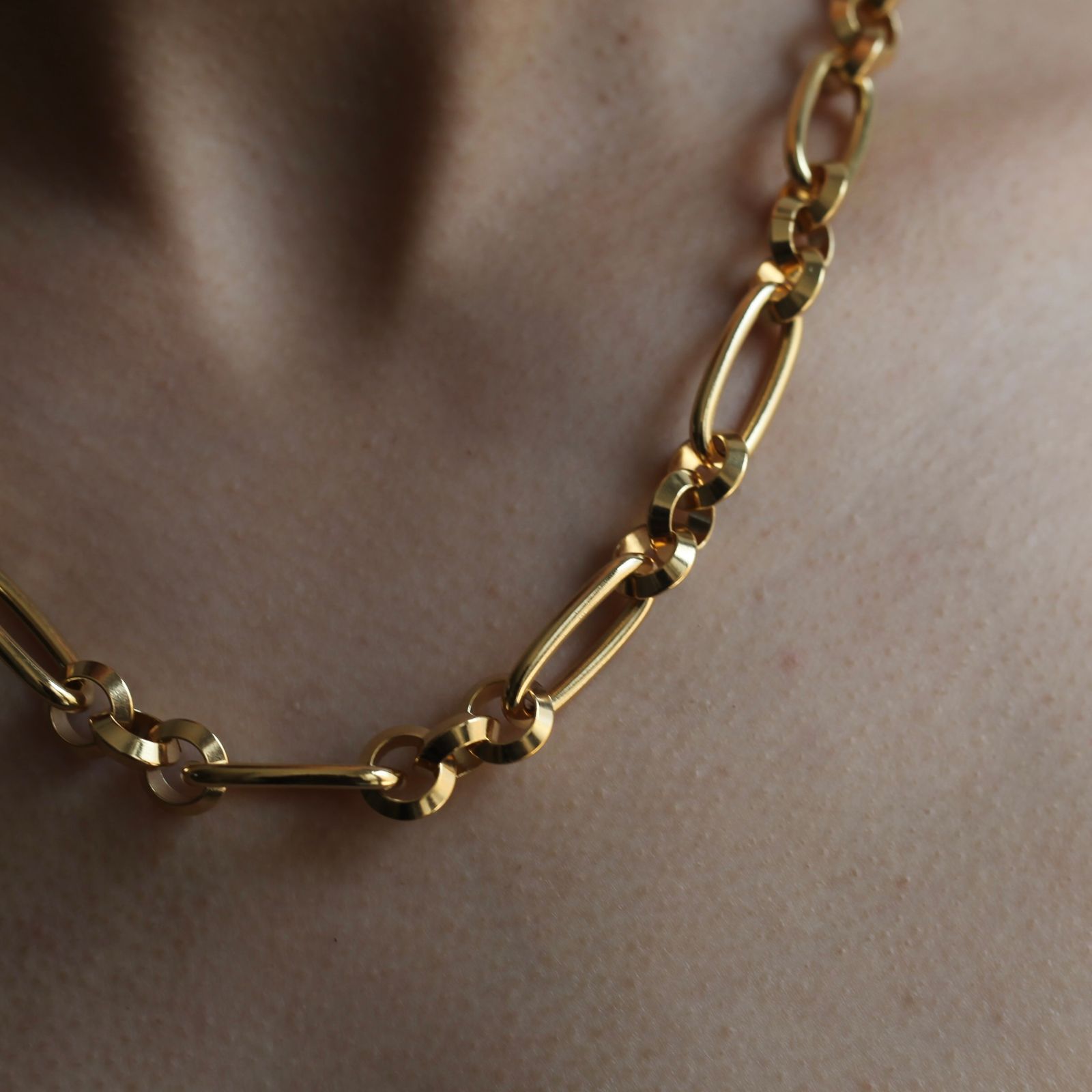 【残り一点】Figalo Chain Necklace(GOLD)
