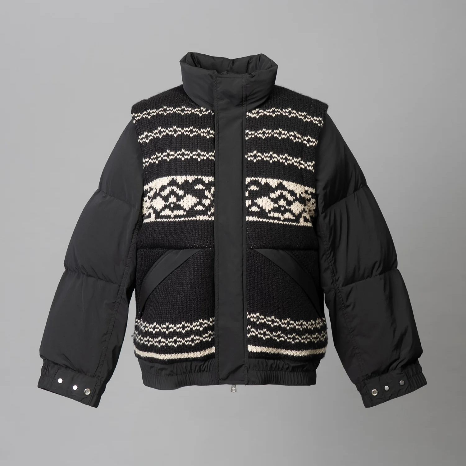 【残り一点】Knit Switching Prime Over Down Blouson