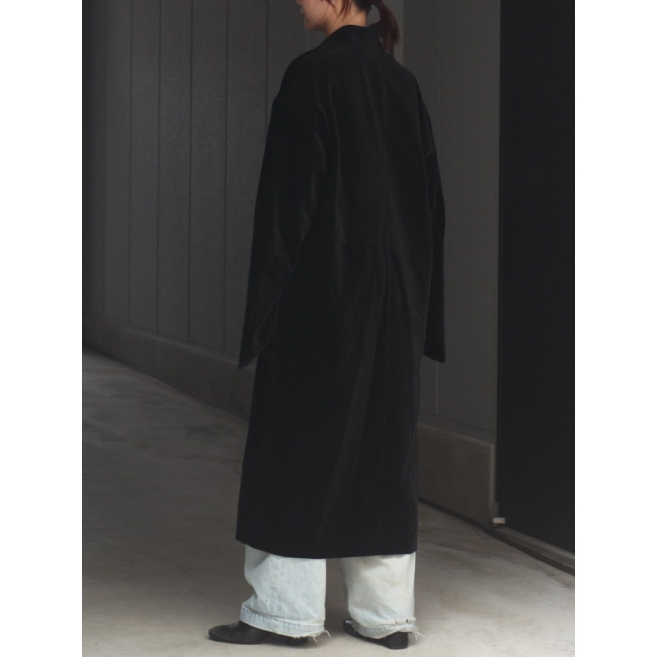 SOSHIOTSUKI - 【残り一点】Kimono Sleeve Chester Coat(COTTON VELVET) | ACRMTSM  ONLINE STORE